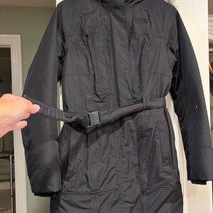 The north face Gotham hooded very warm coat